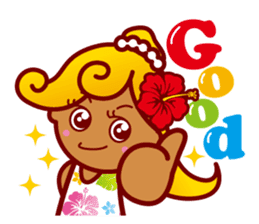 ALOHA!!! sticker #7119134