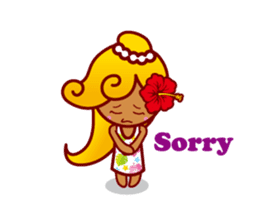 ALOHA!!! sticker #7119138