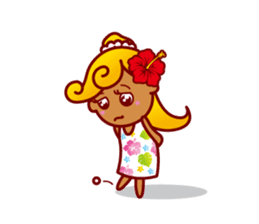 ALOHA!!! sticker #7119139