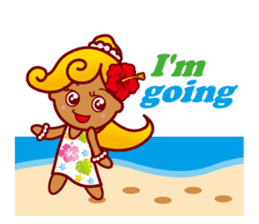 ALOHA!!! sticker #7119140