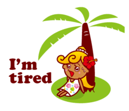 ALOHA!!! sticker #7119146