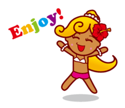 ALOHA!!! sticker #7119150