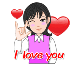 Thai Sign Language Vol.2 sticker #7119232