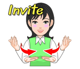 Thai Sign Language Vol.2 sticker #7119236