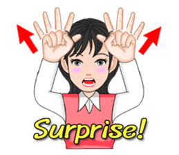 Thai Sign Language Vol.2 sticker #7119241