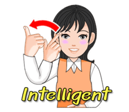 Thai Sign Language Vol.2 sticker #7119248