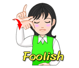 Thai Sign Language Vol.2 sticker #7119249