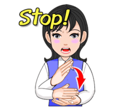 Thai Sign Language Vol.2 sticker #7119254