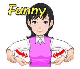 Thai Sign Language Vol.2 sticker #7119260