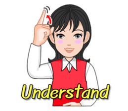 Thai Sign Language Vol.2 sticker #7119263