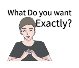 Devastated Boyfriend (English ver.) sticker #7119434