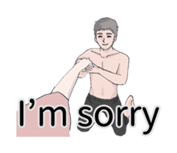 Devastated Boyfriend (English ver.) sticker #7119437