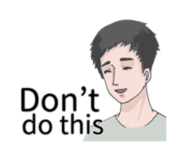 Devastated Boyfriend (English ver.) sticker #7119445