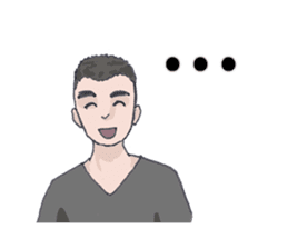 Devastated Boyfriend (English ver.) sticker #7119446