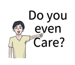 Devastated Boyfriend (English ver.) sticker #7119447