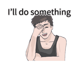 Devastated Boyfriend (English ver.) sticker #7119457