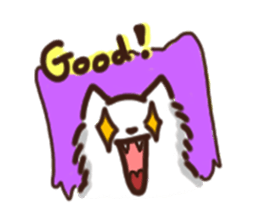 the crazy cat sticker #7119635