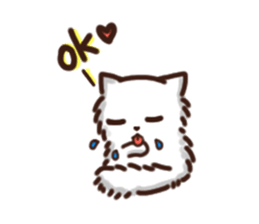 the crazy cat sticker #7119638