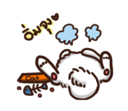 the crazy cat sticker #7119641