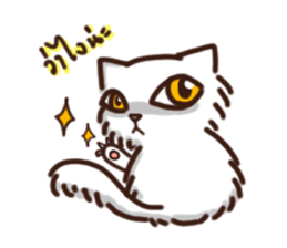 the crazy cat sticker #7119642