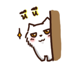 the crazy cat sticker #7119644