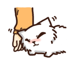 the crazy cat sticker #7119645