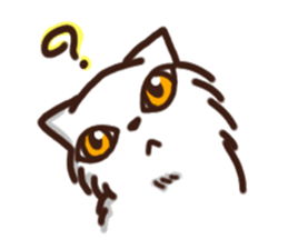 the crazy cat sticker #7119646