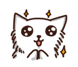 the crazy cat sticker #7119648