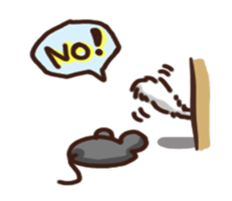 the crazy cat sticker #7119649