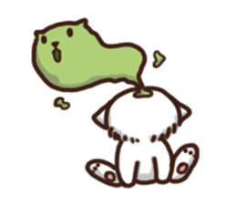 the crazy cat sticker #7119650