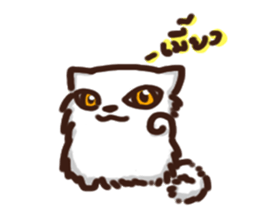 the crazy cat sticker #7119663