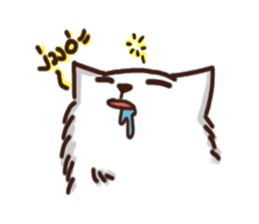 the crazy cat sticker #7119668