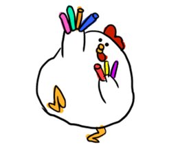 Mattari-chicken sticker #7119929
