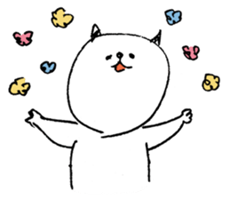 loose cat life sticker #7119955