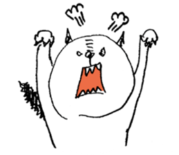 loose cat life sticker #7119958