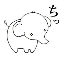 a sarcastic animals sticker #7120490