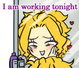 kyabajyou vol.2 English ver. sticker #7120434