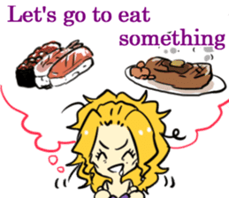 kyabajyou vol.2 English ver. sticker #7120437