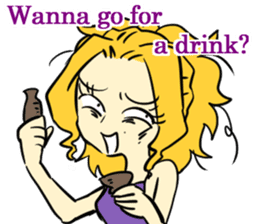 kyabajyou vol.2 English ver. sticker #7120438