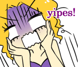 kyabajyou vol.2 English ver. sticker #7120442