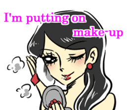 kyabajyou vol.2 English ver. sticker #7120447