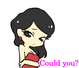 kyabajyou vol.2 English ver. sticker #7120449