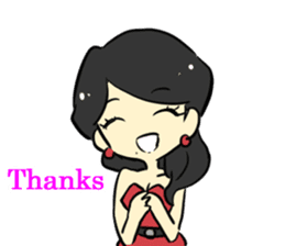 kyabajyou vol.2 English ver. sticker #7120450