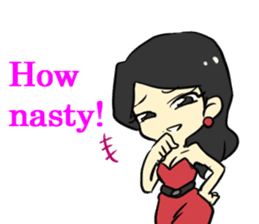 kyabajyou vol.2 English ver. sticker #7120452