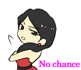 kyabajyou vol.2 English ver. sticker #7120454