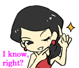 kyabajyou vol.2 English ver. sticker #7120455