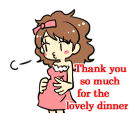 kyabajyou vol.2 English ver. sticker #7120467