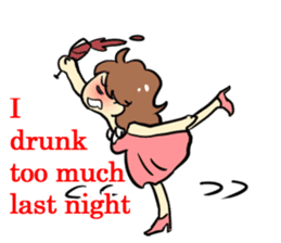 kyabajyou vol.2 English ver. sticker #7120468