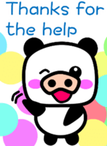 Pig nose Lunda3[English edition] sticker #7120519