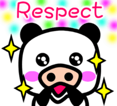 Pig nose Lunda3[English edition] sticker #7120524